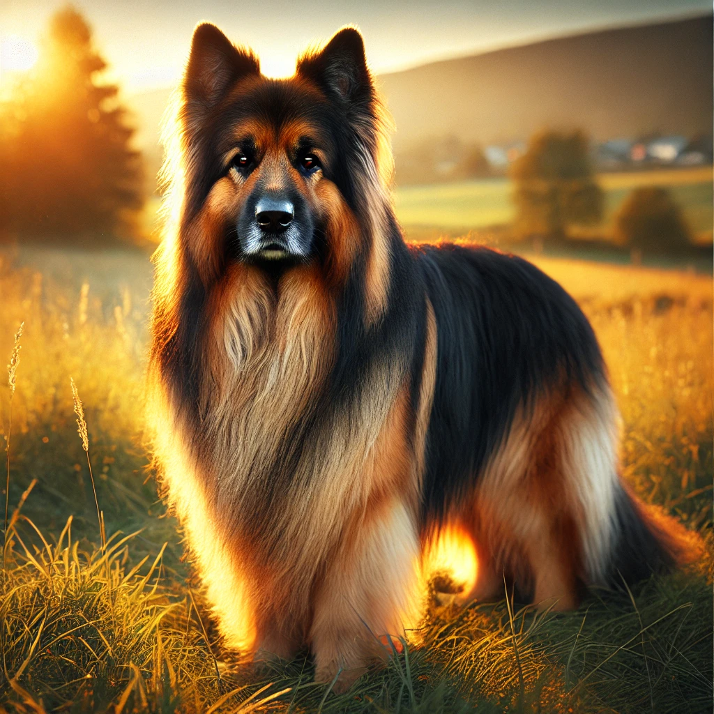 Long-Haired German Shepherds